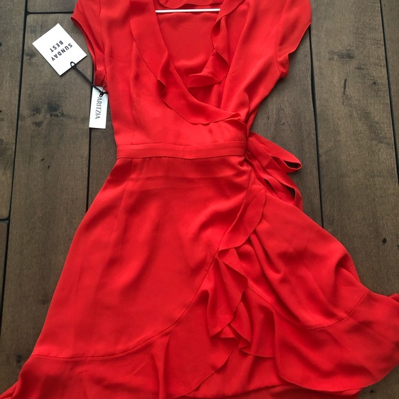 Aritzia red dress - Picture 7 of 9